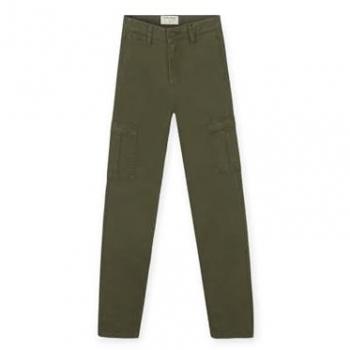 Pantalón Cargo Sport Khaki para Niños con Trabillas Talla 14
