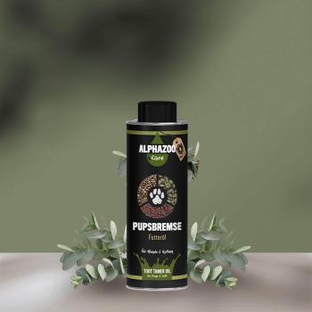 ALPHAZOO Pupsbremse Futteröl für Hunde & Katzen