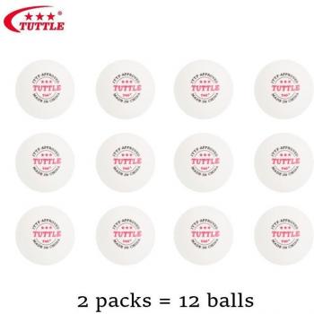 Tuttle ITTF Approved Table Tennis Balls 3 Star