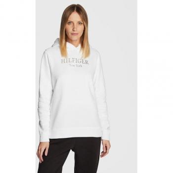 Tommy Hilfiger White Foil Sweatshirt – Regular Cut – Modell WW0WW37181