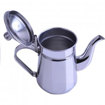 Edelstahl‑Teekanne 1,6 L – Kaltwasser-Kochsystem für Café