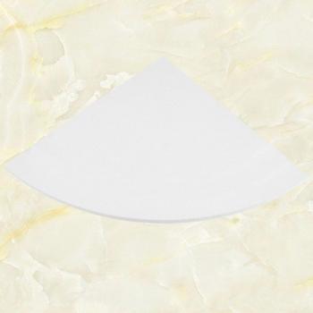 Wall-Mounted Fan Shape Corner Shelf