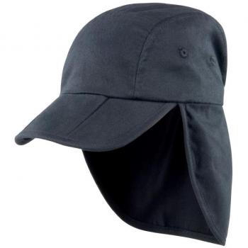 Fold‑Away Battle Cap for Boys – Black