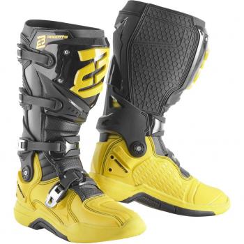 MX-7 G Stivali Motocross Bogotto Nero e Giallo 42