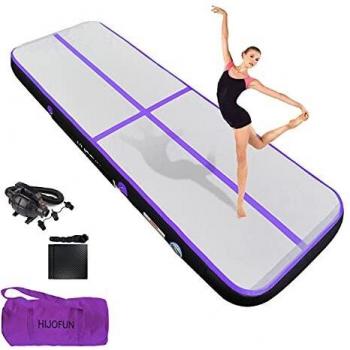 HIJOFUN Pump-Ready Inflatable Practice Mat