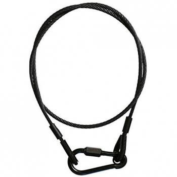 Adam Hall 5 mm Sicherungsseil mit Kausche, 5 m