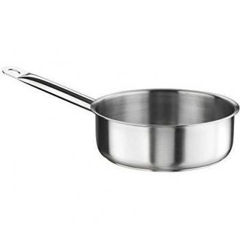 TENDER CASSERUOLA BASSA INOX 18/10 CM.24H.8 LT.3,5 2 MANICI