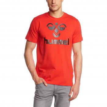 Flame Scarlett Hummel Classic Bee Shirt für Herren, Größe M (08‑467‑3015)
