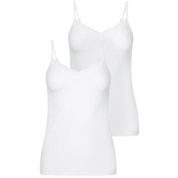 JOCKEY Unterhemd für Frauen, Soft Stretch Lace, Größe XXL, weiß