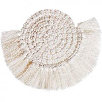 Macrame Table Mat and Coaster Set