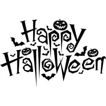Papier Peinturiel Halloween 3D Amovible