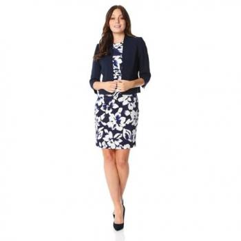 Veste Roman Blue à manches 3/4