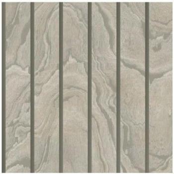Holzoptik‑Tapete Muriva Silber – 10 m × 53 cm