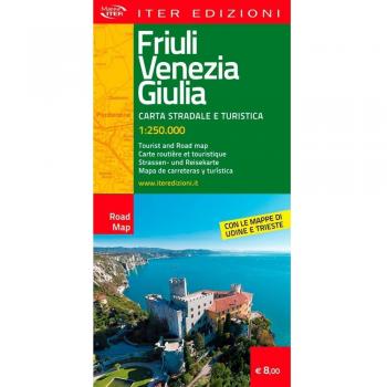 Friuli Venezia Giulia. Carta stradale e turistica 1:250.000