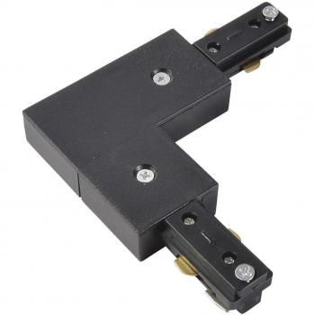 Culina TOR L-Connector for Single Circuit Track Black