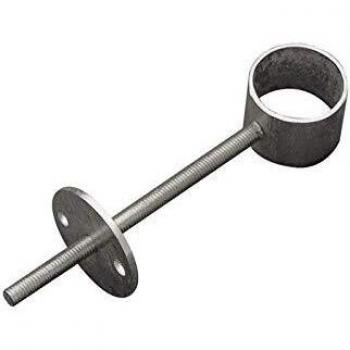 Soporte para tubo de armario 2 Ø16 x 93 mm