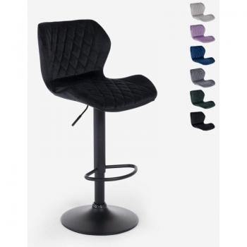 Jersey Noir Tabouret de Cuisine