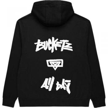 Zwarte Bucketz All Day Hoodie
