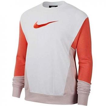 X‑Large Barely Rose Crew Long Sleeve – Nike W NSW – White