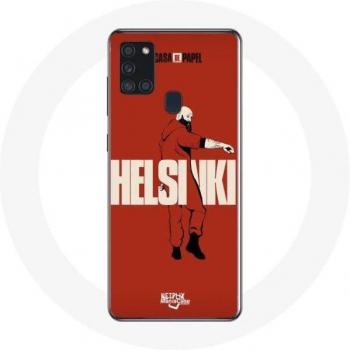 Hoesje voor Samsung Galaxy A21S La Casa De Papel Helsinki