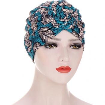 Bufanda para Cabeza Estampada con Flores