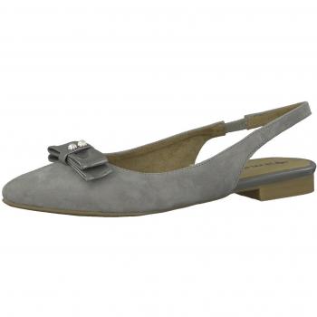 Tamaris Frauensandalen Grau, Größe 38 (Ballerina‑Style)