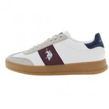 Sneakers Masculinos US Polo Assn Campy 001A en Blanco