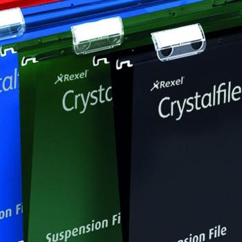 Rexel FOOLSCAP Filing Inserts, Green, Polypropylene, Set of 25