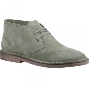Camoscio Stivaletti Uomo Samuel Hush Puppies Salvia
