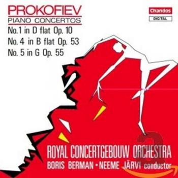 Boris Berman : Klavierkonzerte 1, 4, 5