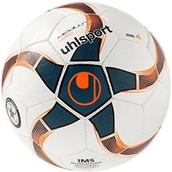 NEREO Medusa von Uhlsport – 4‑Punkt Fußball (Weiß/Petrol/Schwarz)
