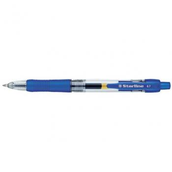 PENNA SCATTO STL1209 INK 0.7MM INK GEL BLU (12 PEZZI)