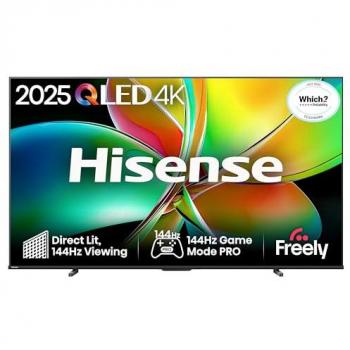 Hisense 100 E78QTUK PRO 4K QLED Smart AI TV – Disney+, Netflix, YouTube