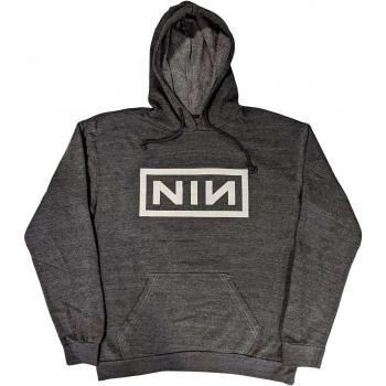 Nine Inch Nails Unisex Adult Logo Pullover Hoodie Charcoal