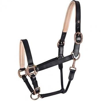 Rose Black Leather Halter – Waldhausen X-Line