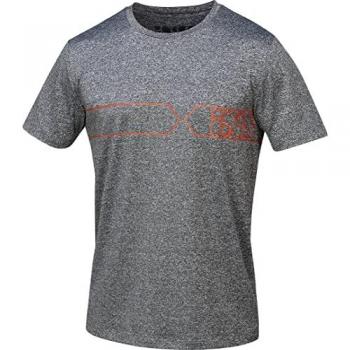 Maglia Funzionale Moto IXS Team Grigio Rosso XL