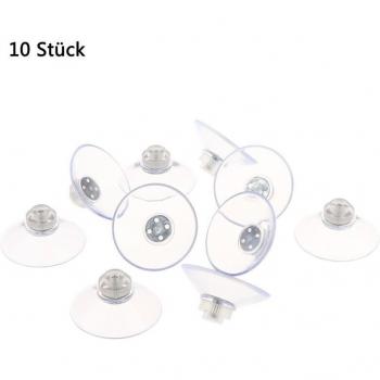 40mm Clear Suction Cups with M4 Thread for Home Use