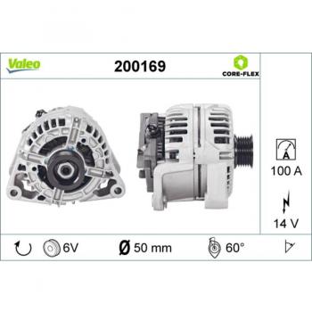 VALEO 200169 Alternador