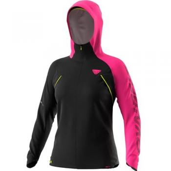Dynafit DNA 3L Damenregenschutz M – Schwarz & Pink