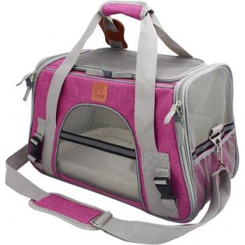 Transportador Portable Gris para Mascotas