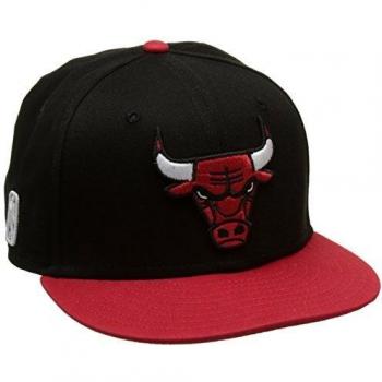 Casquette New Era NBA Snap Chicago Bulls Officielle, Noir, Taille Unique