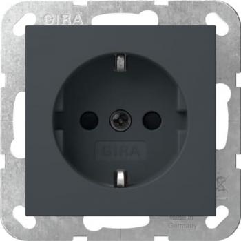 Gira 445328 Socket Outlet Anthracite