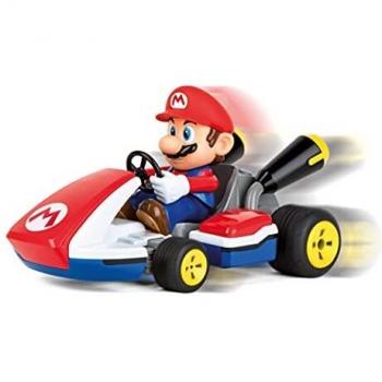 Course de voitures RC Mario Kart avec Toad