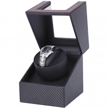 Winder de Reloj Negro y Marrón, Motor Shaker