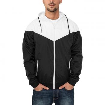 Urban Classics Arrow Windrunner Black/White Men's Jacket 2XL