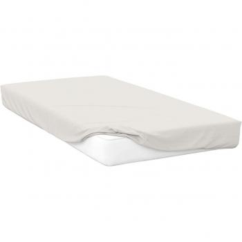 500 Thread Count Ivory Fitted Sheet