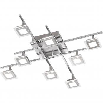 WOFI Lilian 8‑Flammen LED Deckenlampe (66 cm)