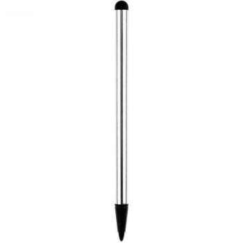 Bolígrafos de silicona para escribir en pantallas, 12 cm, doble punta