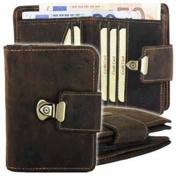 Greenburry 12.5 cm Brown Vintage Leather Wallet
