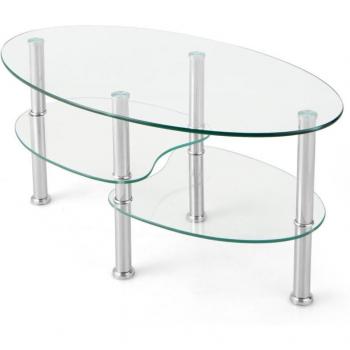 Mélange de Style: Table Basse Verre Trempé